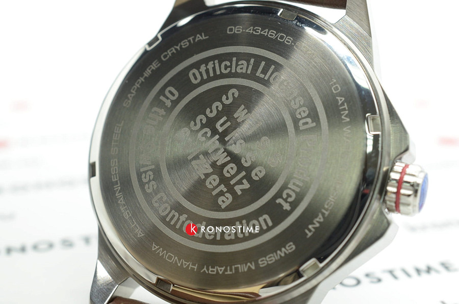 Часы Swiss Military Hanowa 06-4346.04.007 — Швейцария, кварцевые
