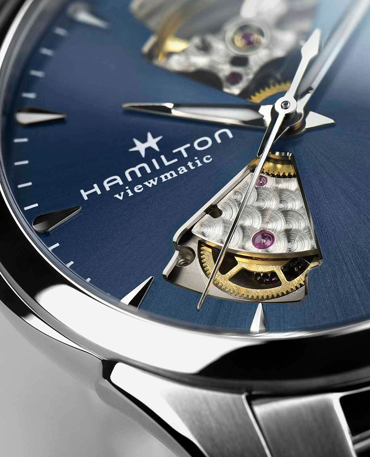 Часы Hamilton Jazzmaster Open Heart Auto H32215141 — сталь, Швейцария
