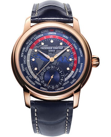 Frederique Constant Worldtimer Manufacture FC-718NRWM4H9