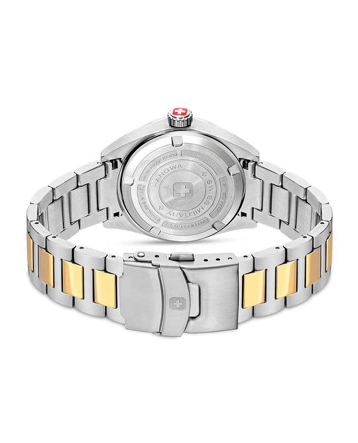 Часы Swiss Military Hanowa Lynx SMWGH0000760 — зеленый, металл сталь