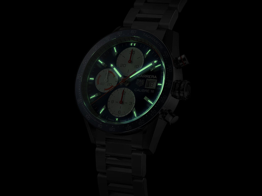 Часы TAG Heuer Carrera CV201AR.BA0715 — нержавеющая сталь, мужские