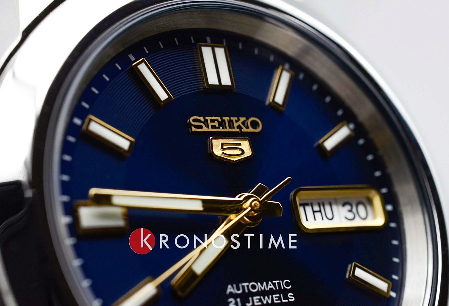 Часы Seiko 5 Regular SNKK11K1S — нержавеющая сталь, мужские