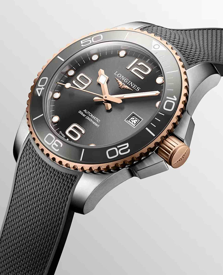 Часы Longines HydroConquest L3.782.3.78.9 — механические, Швейцария, мужские