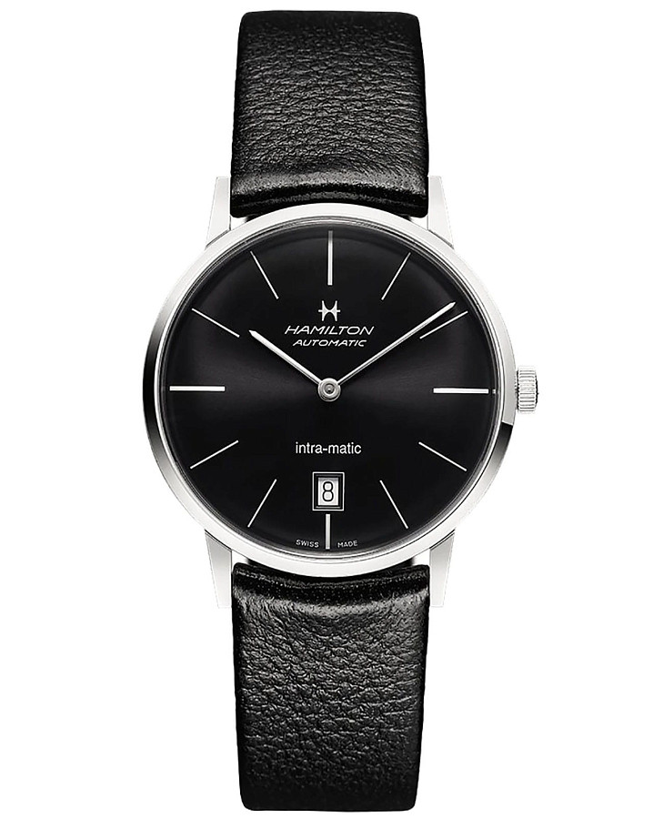 Часы Hamilton American Classic Intra-Matic Auto H38455731 — мужские, черный