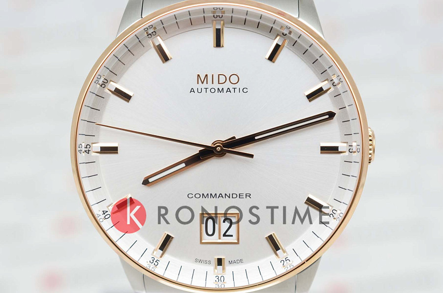 Часы Mido Commander Big Date M021.626.22.031.00 — металл сталь, Швейцария