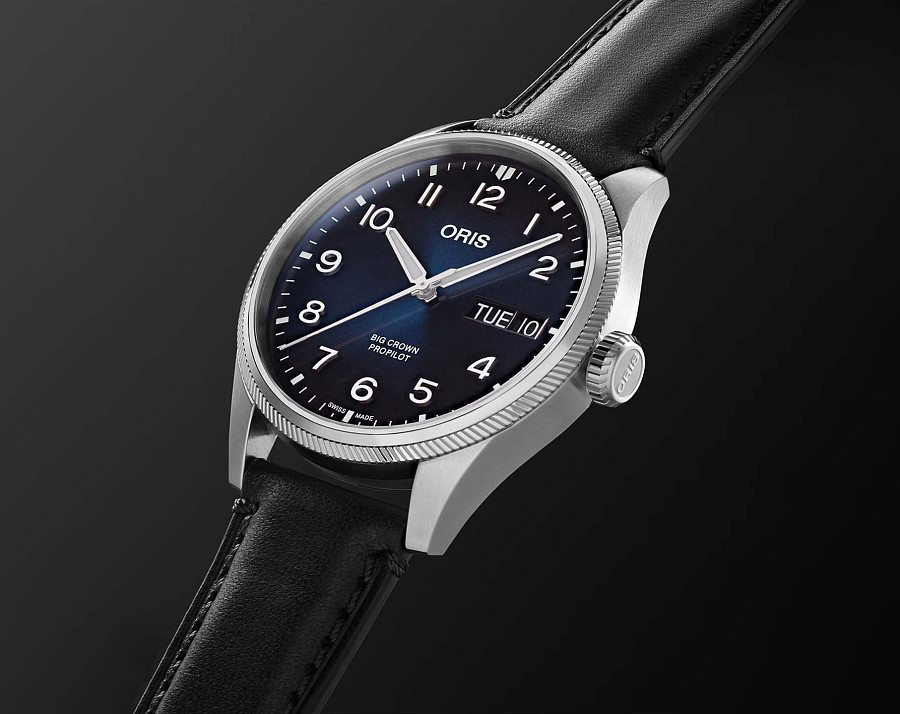 Часы Oris Propilot Big Crown Propilot Big Day Date 01 752 7760 4065-07 5 22 08LC — металл сталь, Швейцария