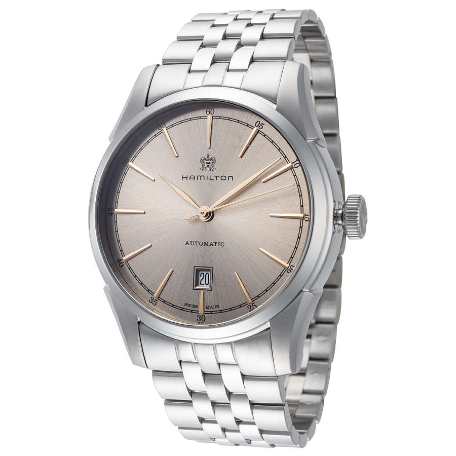 Часы Hamilton American Classic Spirit of Liberty Auto H42415102 — нержавеющая сталь, мужские