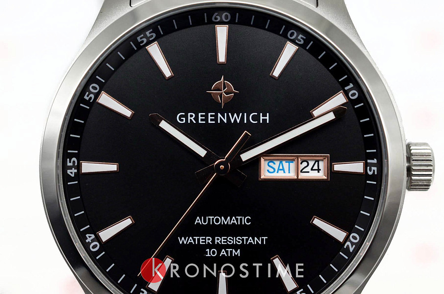 Часы Greenwich Good Luck GW 054.10.30 — Англия, механические