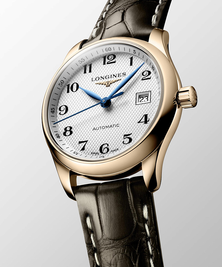 Часы Longines Master L2.257.8.78.3 — кожаный, женские