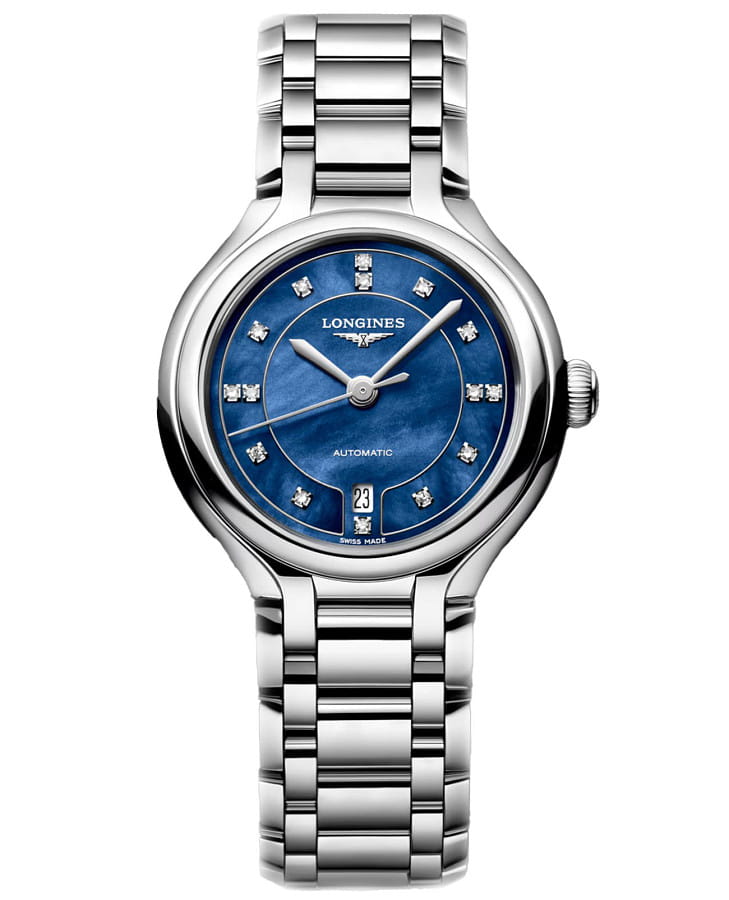 Часы Longines PrimaLuna L8.123.4.97.6 — женские, синий