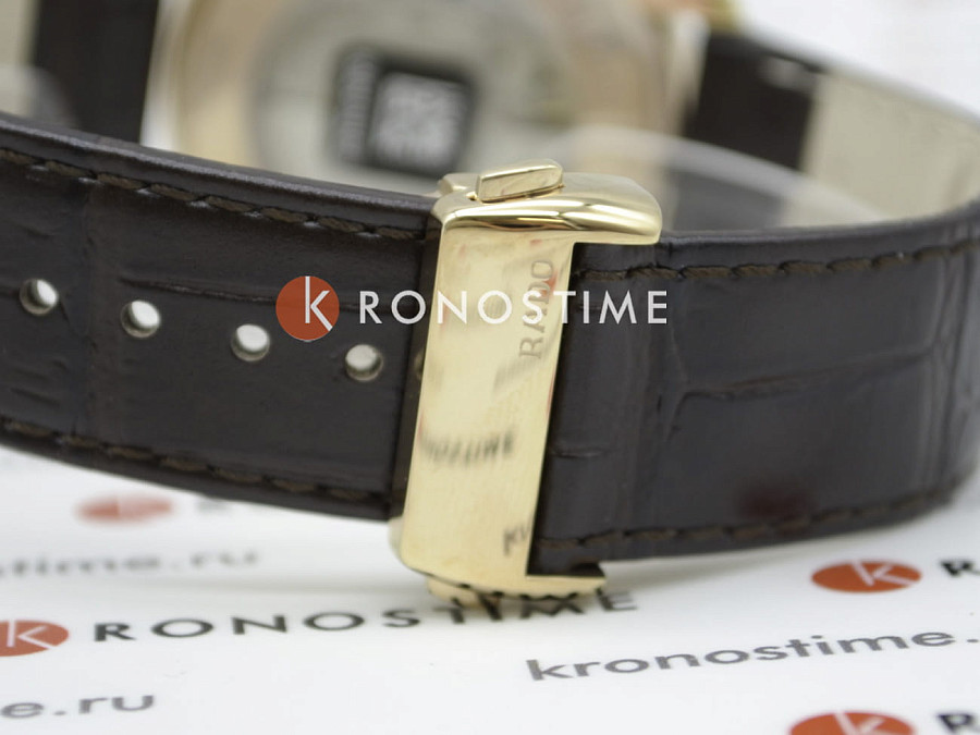 Часы Rado Coupole Classic Automatic Power Reserve R22879215 — синий, сталь металл