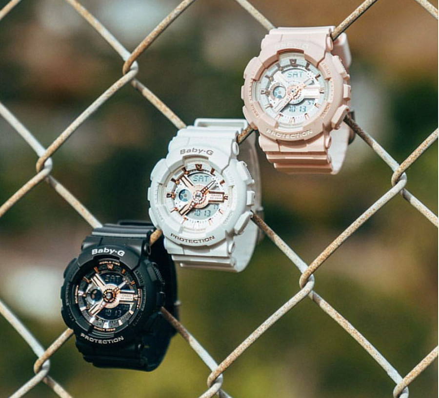 Часы Casio Baby-G BA-110RG-1AER — Япония, женские
