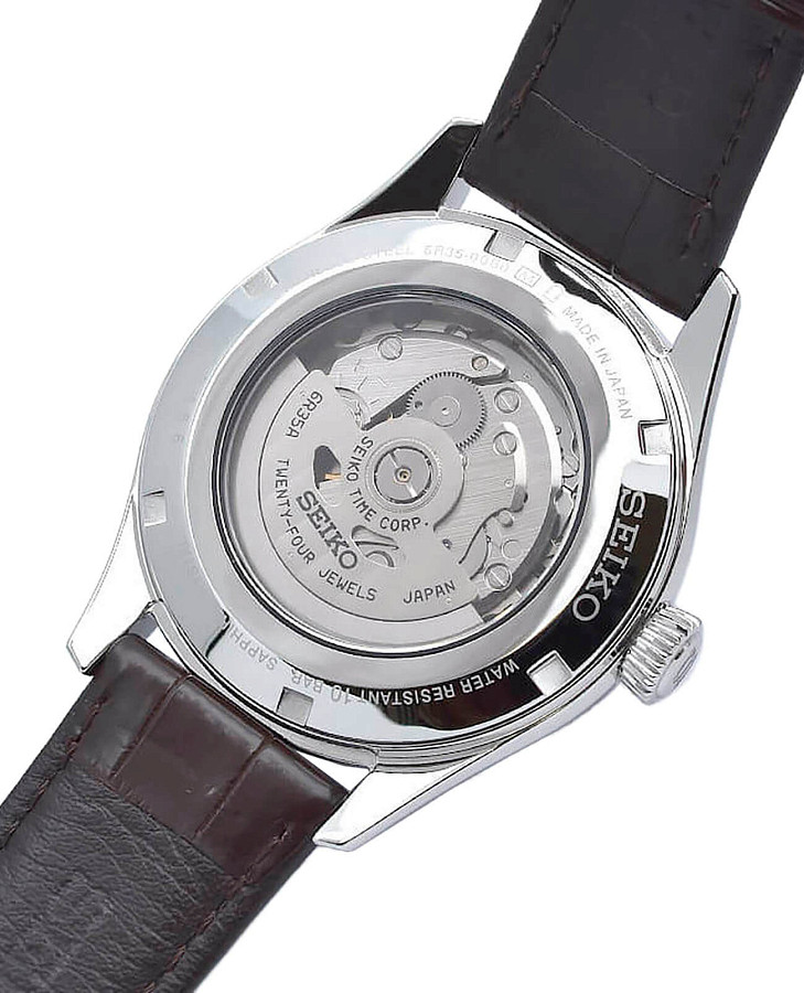 Часы Seiko Presage SPB095J1 — механические, сталь металл