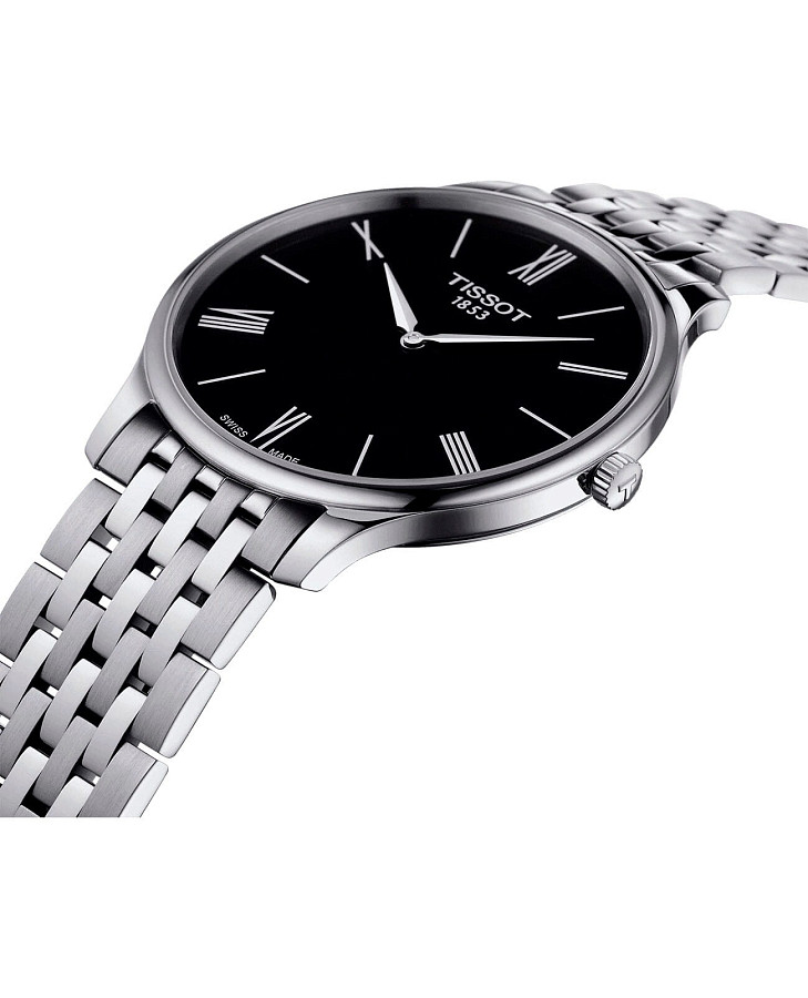 Часы Tissot Tradition 5.5 T063.409.11.058.00 — металл сталь, Швейцария
