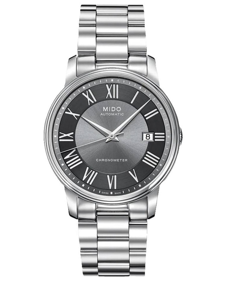 Часы Mido Baroncelli M010.408.11.063.09 — мужские, серый