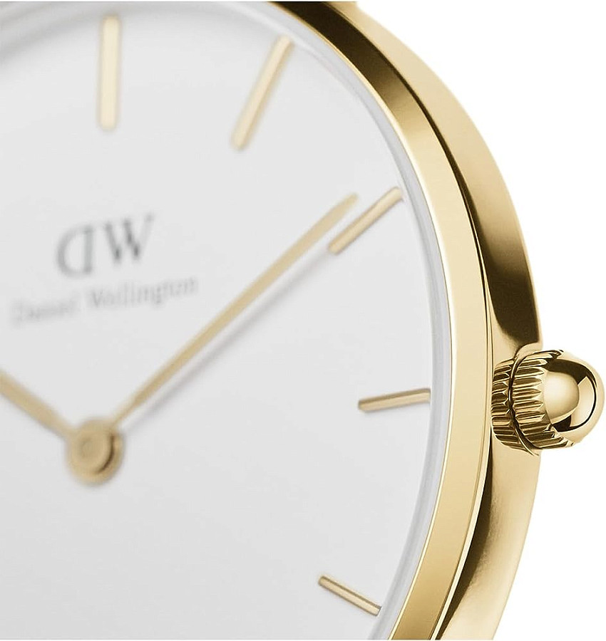 Часы Daniel Wellington Petite St Mawes DW00100550 — белый, металл сталь