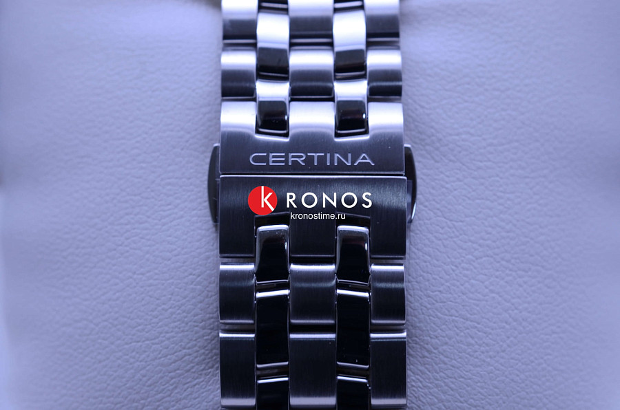 Часы Certina DS-8 Chronometer C033.451.11.031.00 — серебристый, металл сталь