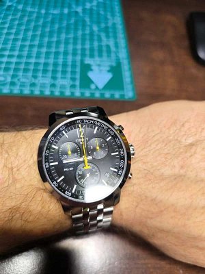 Фото покупателя: Швейцарские наручные часы Tissot PRC 200 Chronograph T114.417.11.057.00 с хронографом