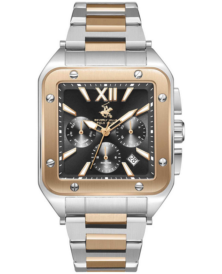 Часы Beverly Hills Polo Club BP3685X.550 — мужские, серый