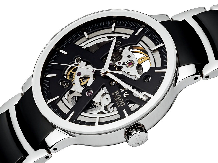 Часы Rado Centrix Automatic Open Heart R30178152 — сталь металл, Швейцария