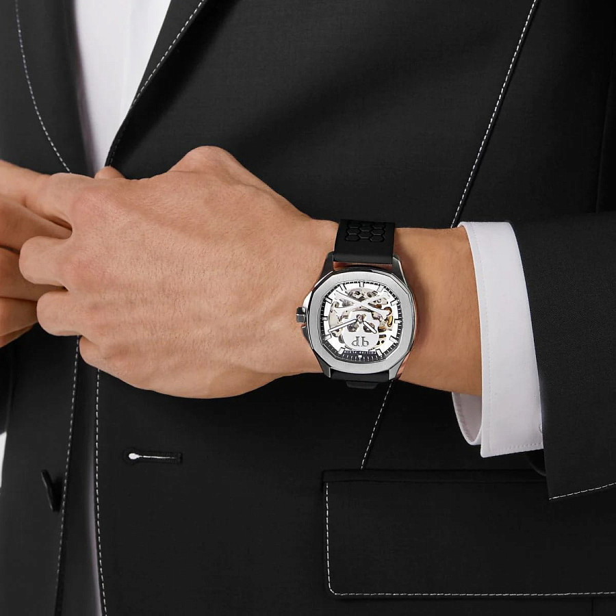 Часы Philipp Plein Plein Philipp PWRAA0123 — механические, сталь металл