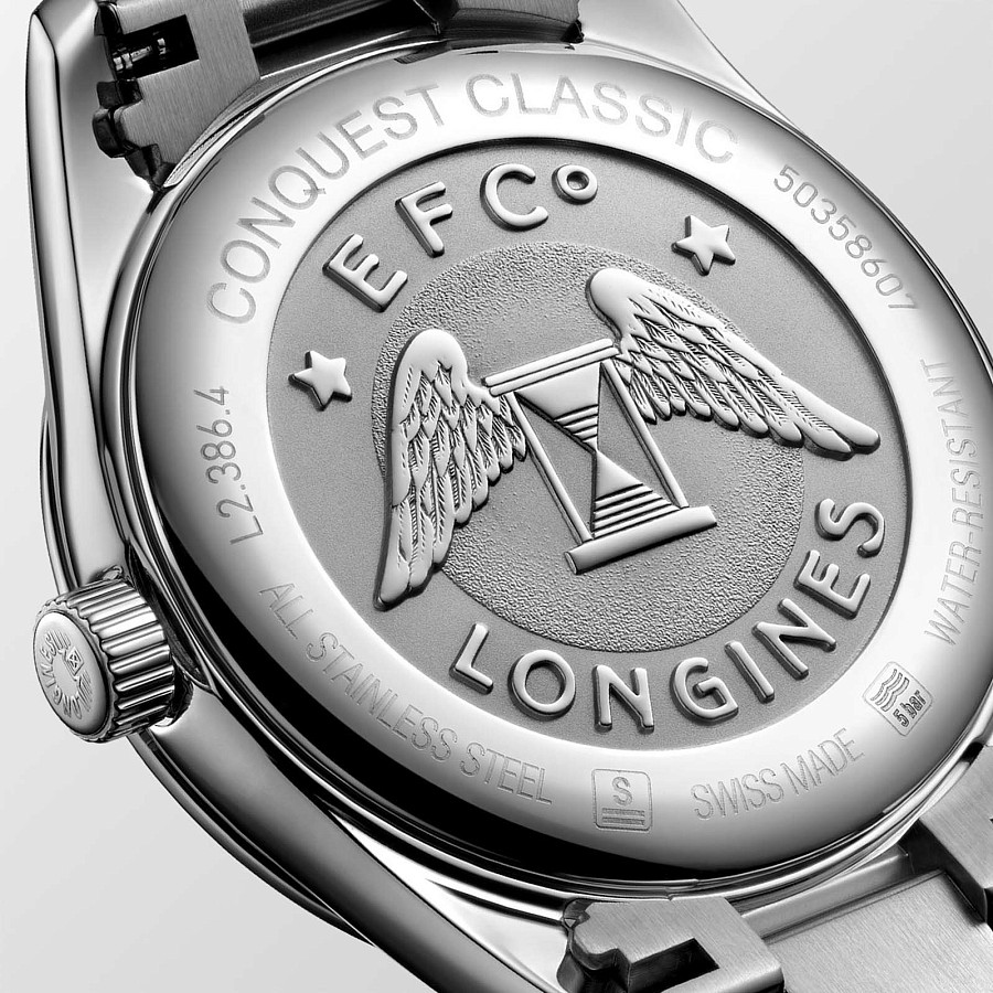 Часы Longines Conquest Classic L2.386.4.87.6 — сталь, Швейцария