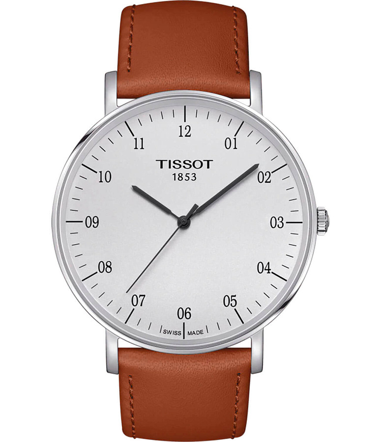 Часы Tissot Everytime Large T109.610.16.037.00 — мужские, белый