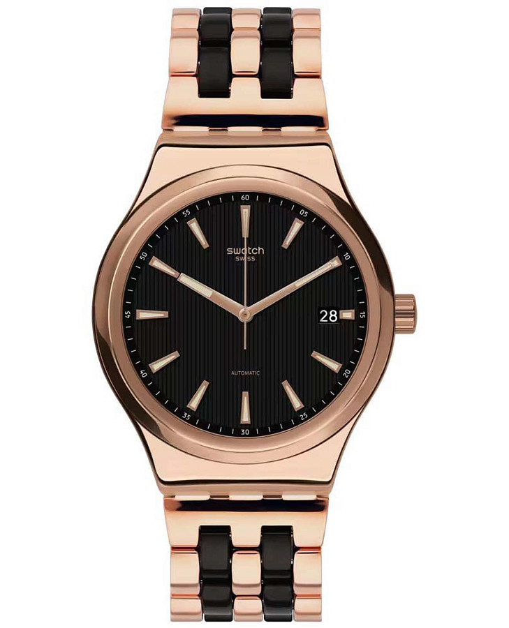 Часы Swatch Irony Sistem51 YIG400G — мужские, черный
