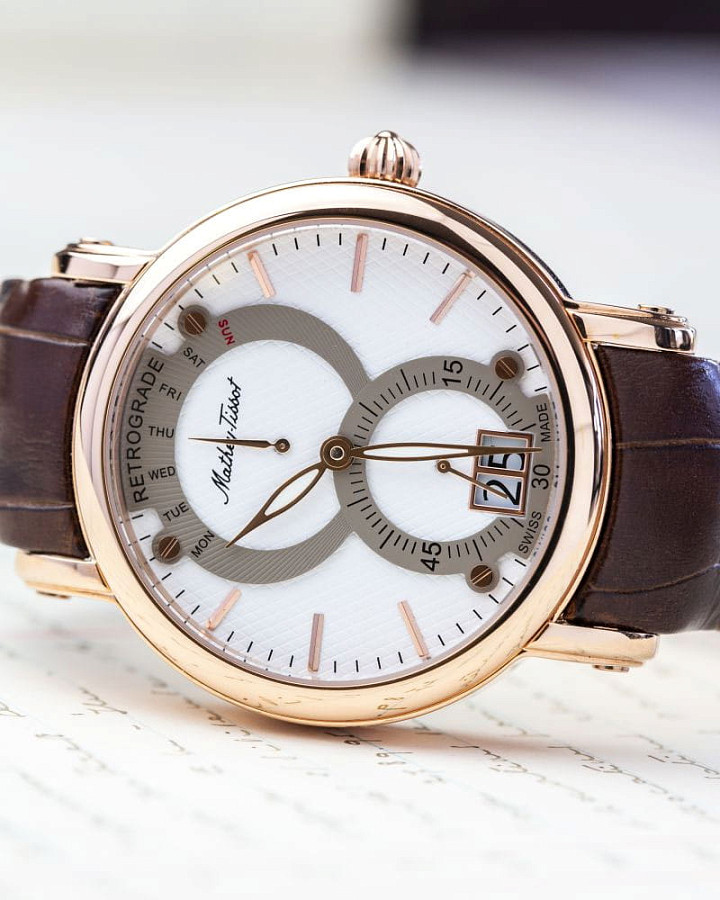 Часы Mathey-Tissot Retrograde H7022PI — артикул H7022PI
