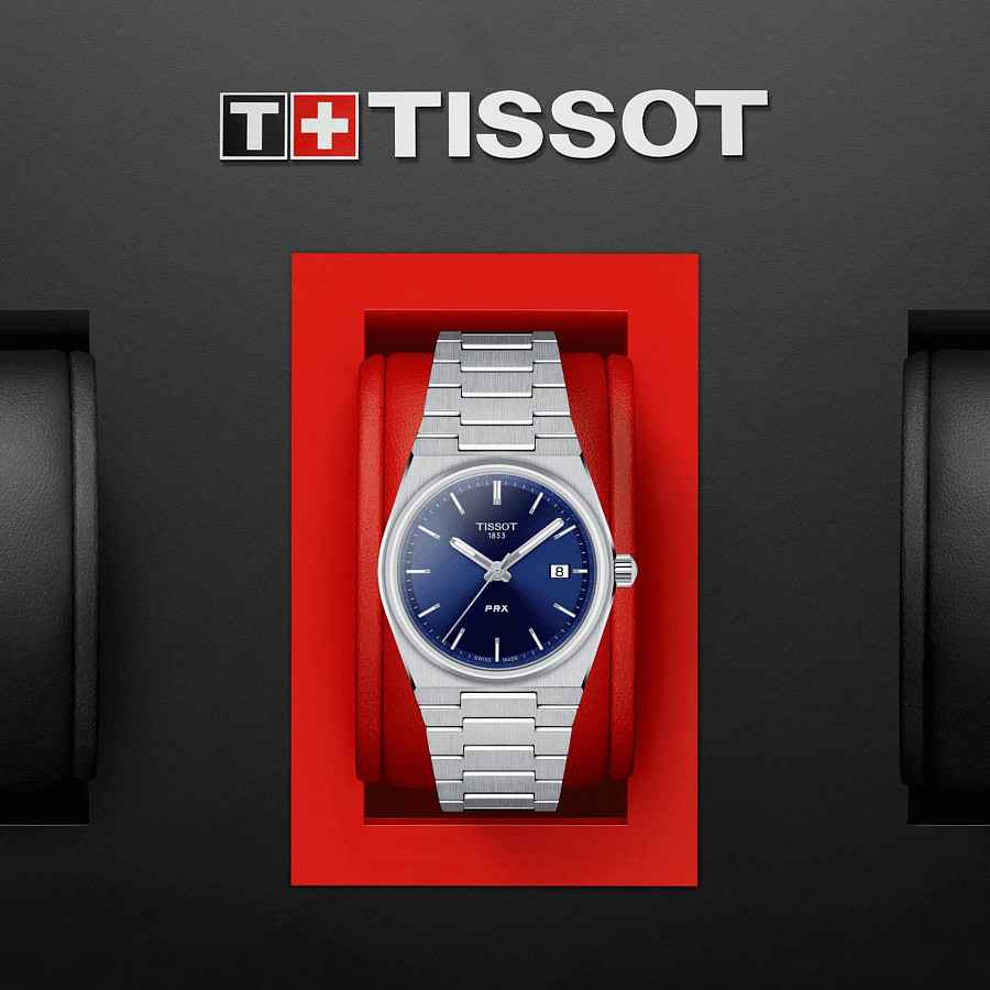 Часы Tissot PRX 35 mm T137.210.11.041.00 — Швейцария, кварцевые