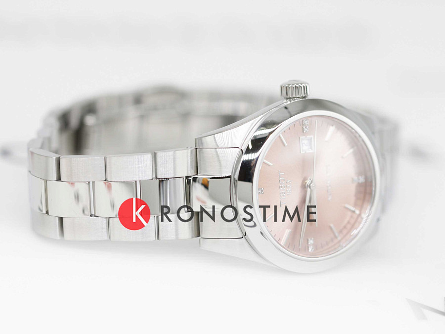 Часы Tissot T-My Lady Automatic T132.007.11.336.00 — розовый, металл сталь
