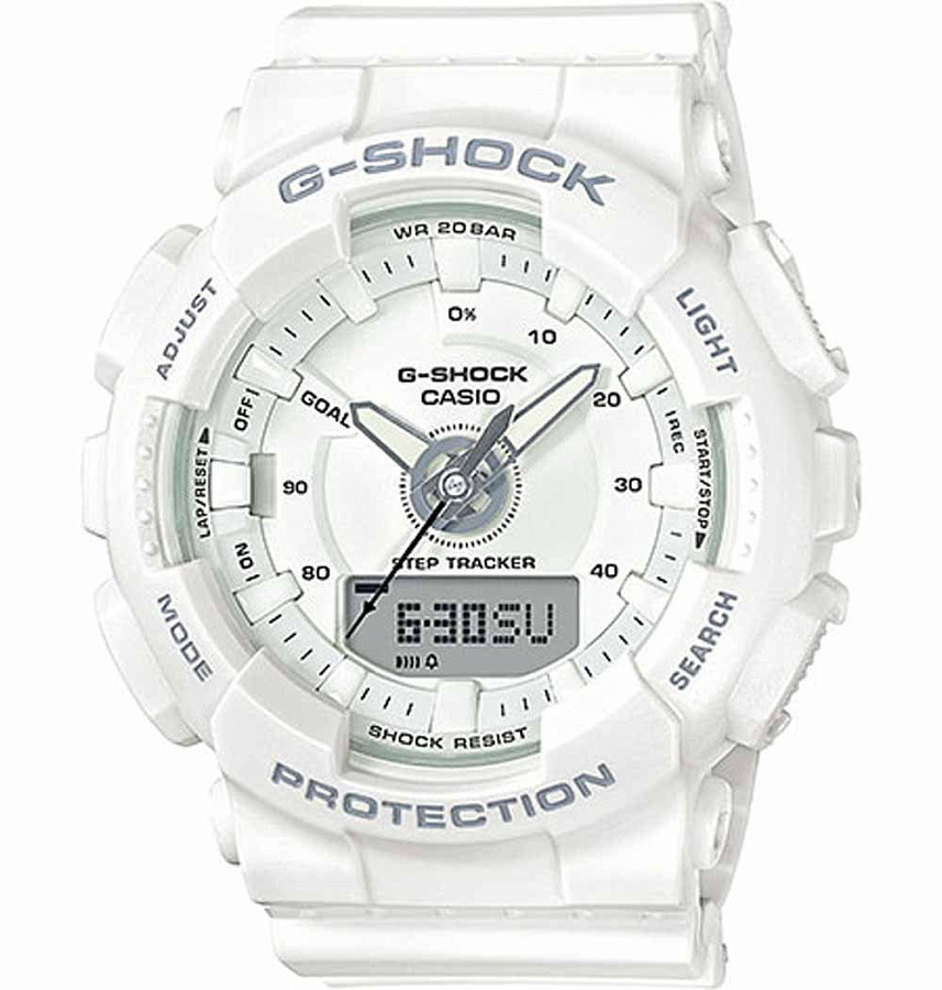 Часы Casio G-Shock GMA-S130-7A — женские, белый