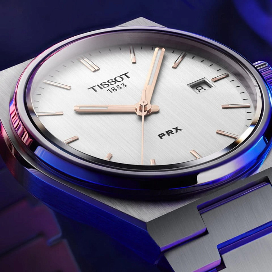 Часы Tissot PRX T137.410.11.031.00 — сталь металл, нержавеющая сталь