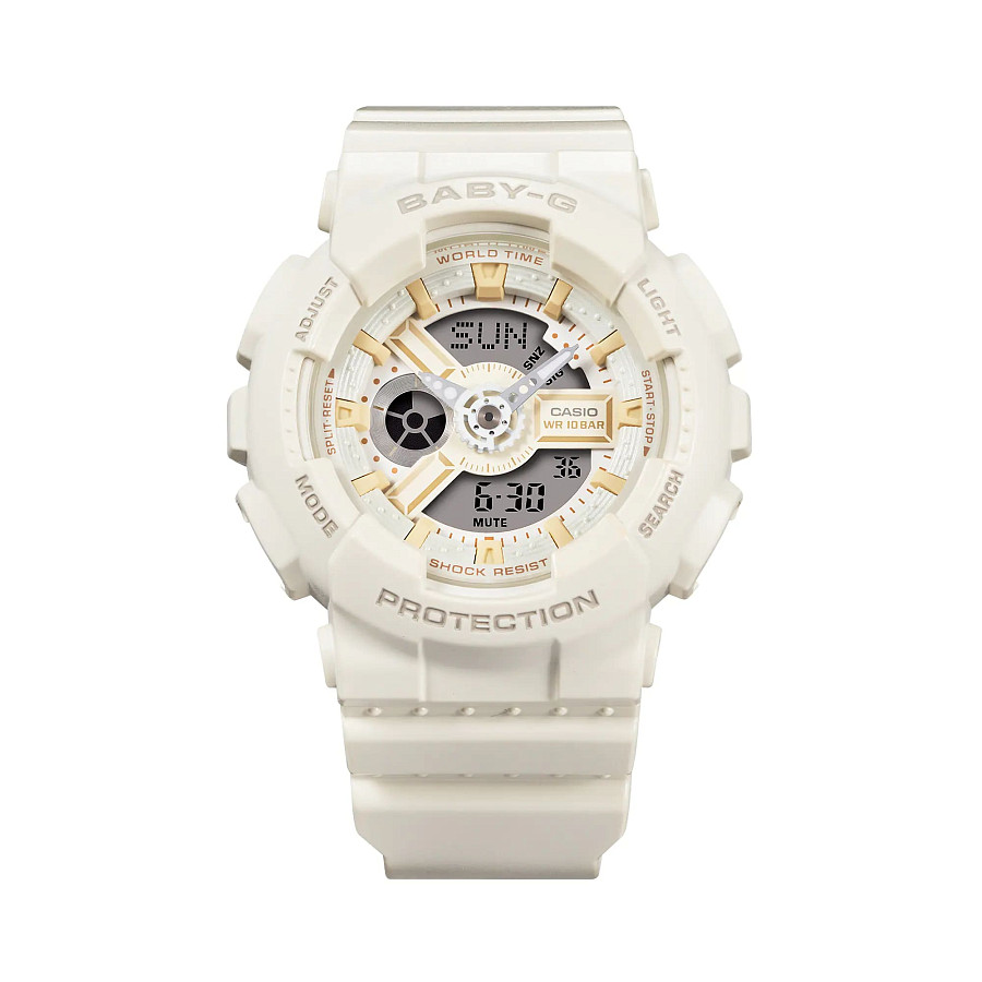 Часы Casio Baby-G BA-110XSW-7A — кварцевые, пластик