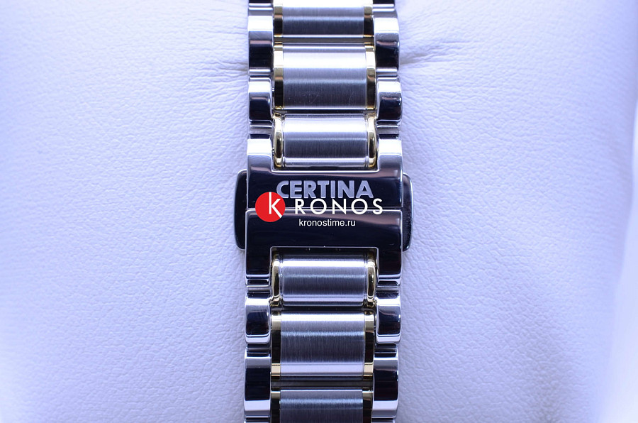 Часы Certina Lady Round C012.209.22.037.00 — женские, двухцветный