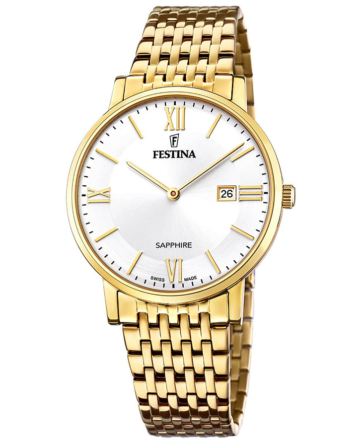 Часы Festina Classics F20020/1 — мужские, белый
