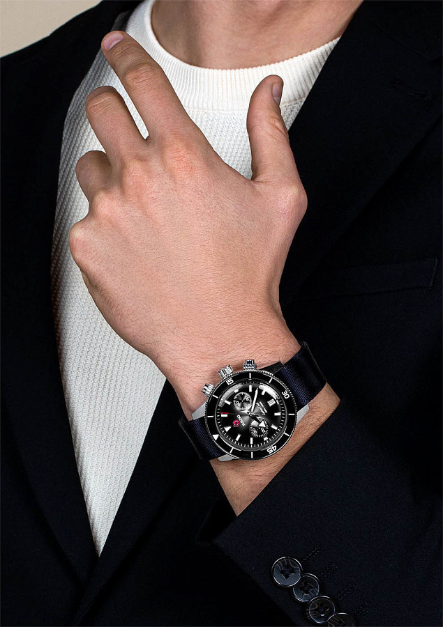Часы Rado Captain Cook Automatic Chronograph R32145158 — нержавеющая сталь, мужские
