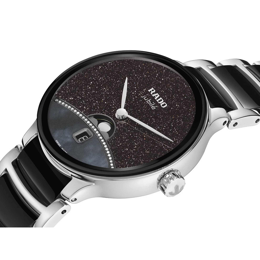 Часы Rado Centrix Diamonds R30234762 — кварцевые, сталь металл