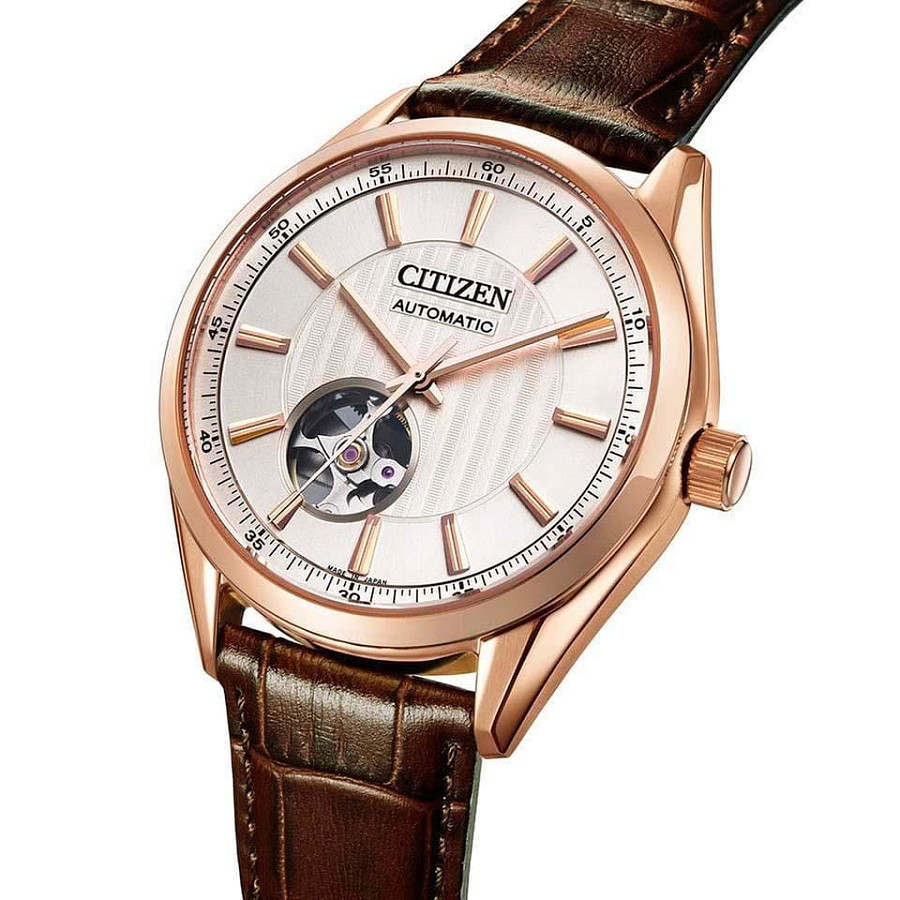 Часы Citizen Collection NH9112-19A — белый, металл сталь