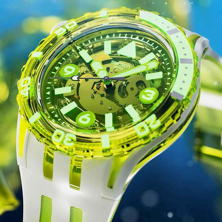 Часы Swatch Egg Yolk SSCU09J100 — артикул SSCU09J100