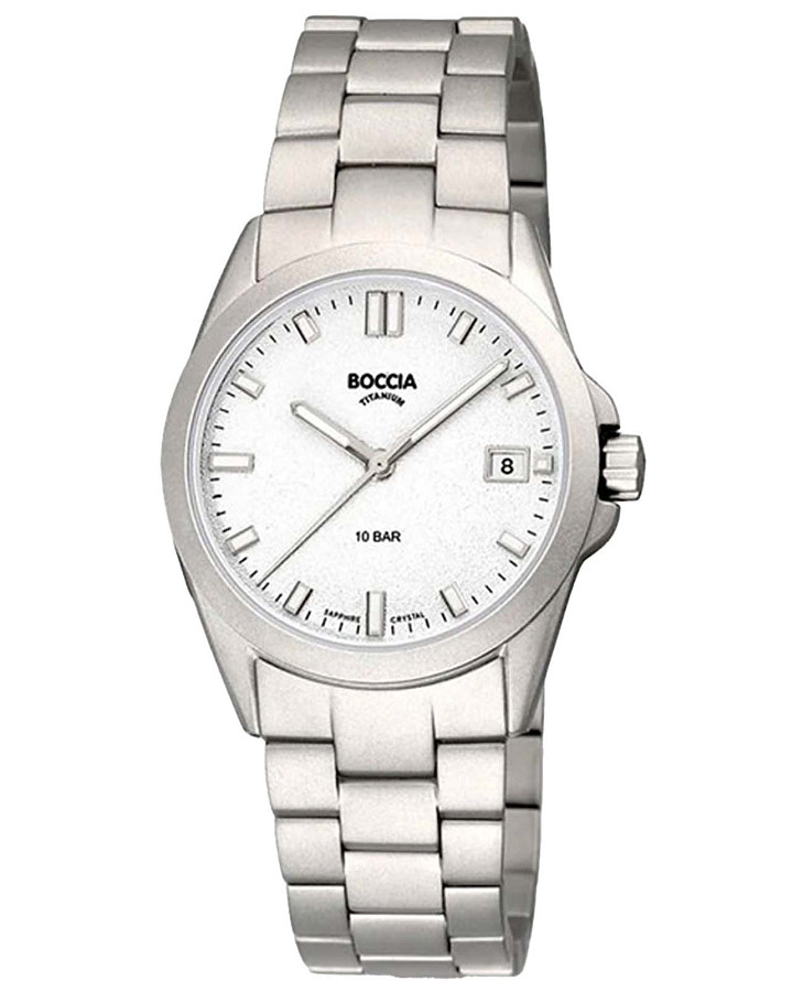 Часы Boccia Titanium 3386-02 — женские, белый