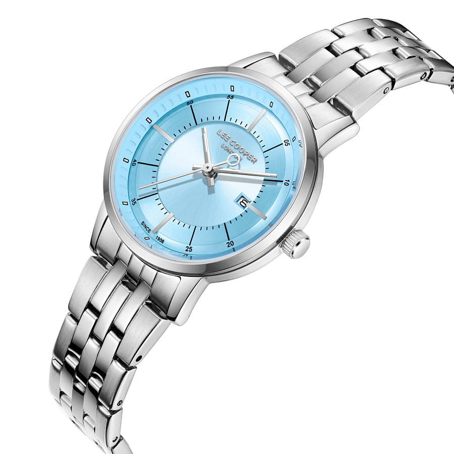 Часы Lee Cooper LC08165.300 — кварцевые, металл сталь
