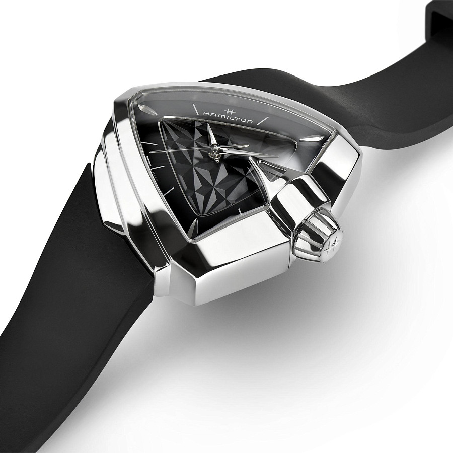 Часы Hamilton Ventura H24251330 — женские, каучук