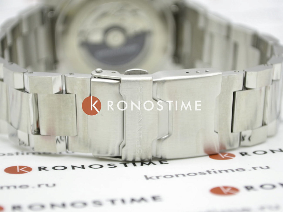 Часы Spinnaker Dumas GMT SP-5119-22 — синий, сталь металл