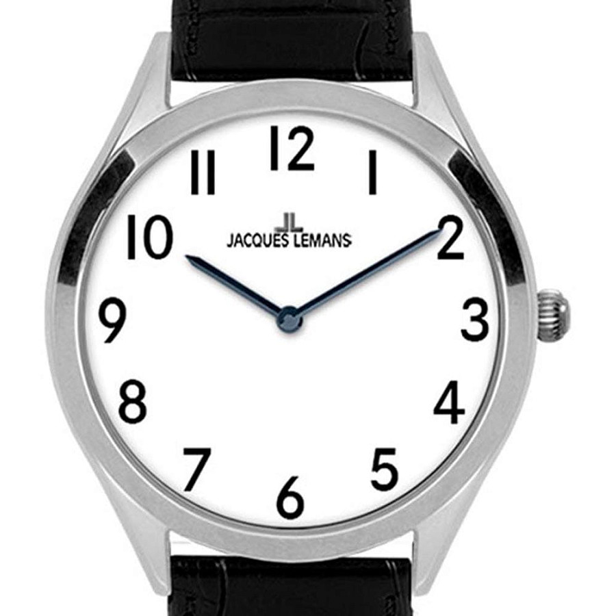 Часы Jacques Lemans 1-2184A — кварцевые, сталь металл