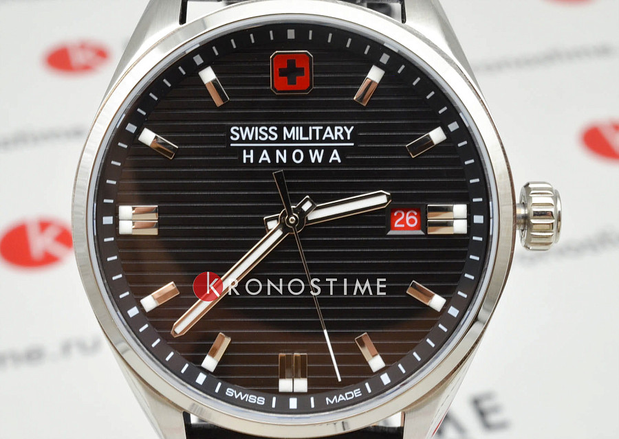 Часы Swiss Military Hanowa Roadrunner SMWGB2200104 — металл сталь, Швейцария