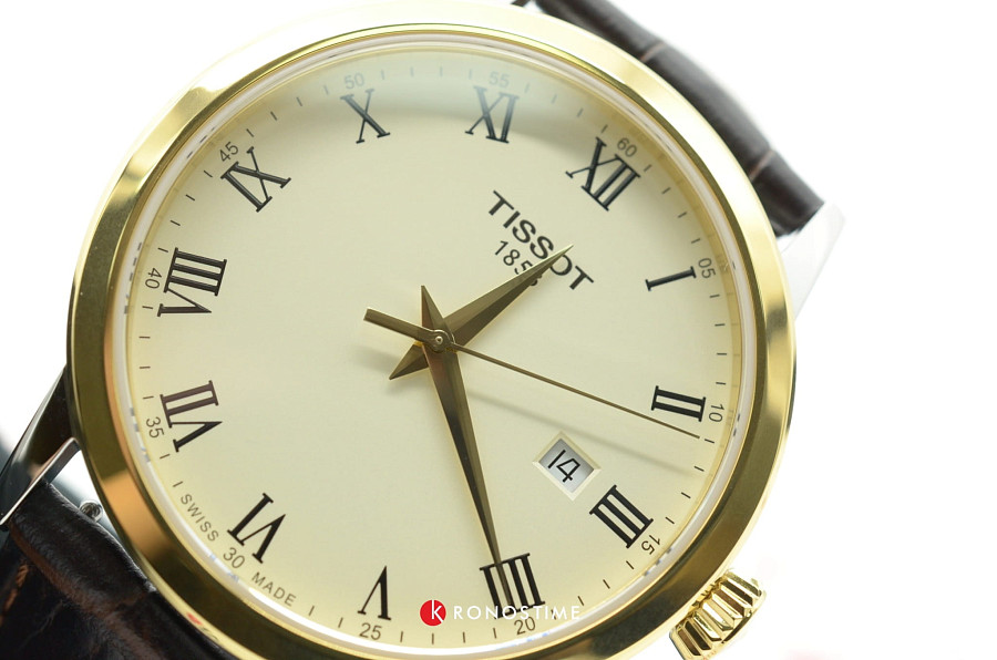Часы Tissot Classic Dream T129.410.26.263.00 — бежевый, сталь металл