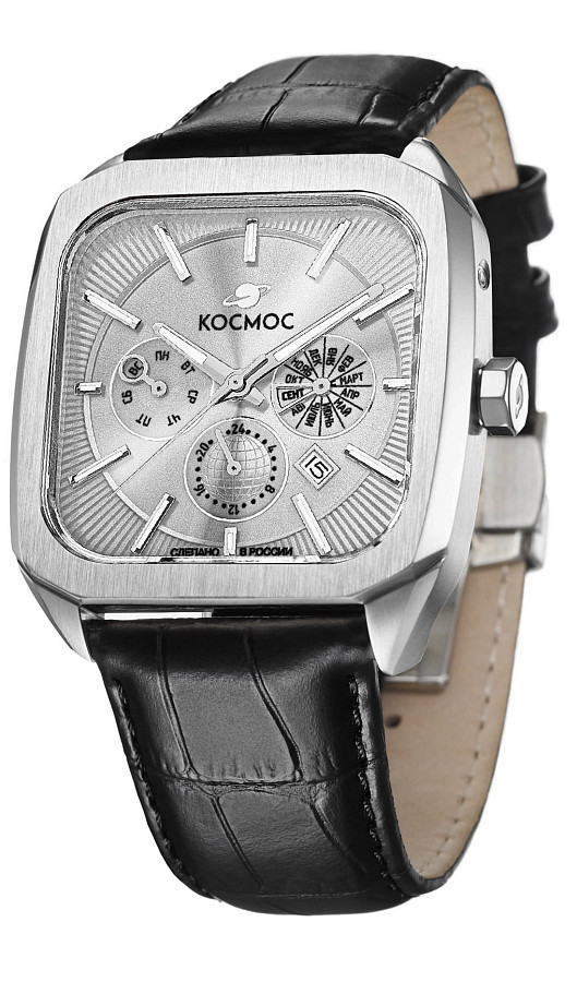 Часы Космос Марсоход II K 219.11.33 — механические, сталь металл