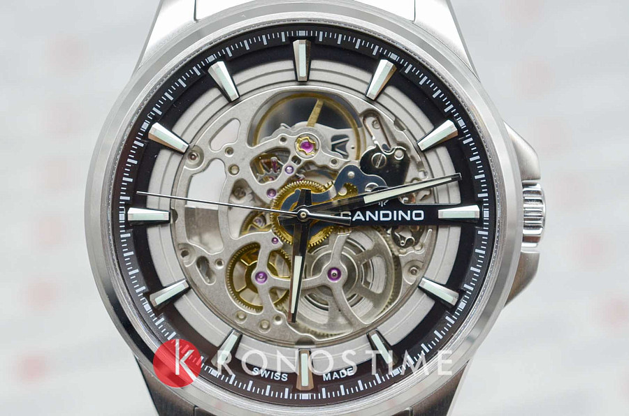 Часы Candino Automatic C4781/2 — сталь металл, Швейцария