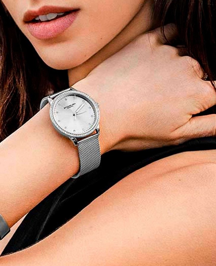 Часы Stuhrling Dorset 3904.1 — кварцевые, сталь металл
